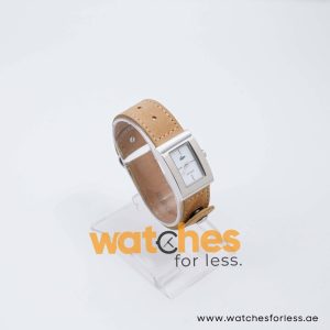 Lacoste Women’s Quartz Camel Leather Strap White Dial 21mm Watch 2000571/1