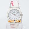 Lacoste Women’s Pink & White Leather Strap White Dial 38mm Watch 2000515