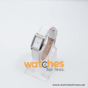 Lacoste Women’s Quartz White Leather Strap White Dial 24mm Watch 2000676