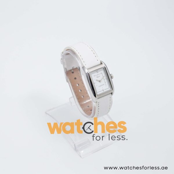 Lacoste Women’s Quartz White Leather Strap White Dial 24mm Watch 2000676