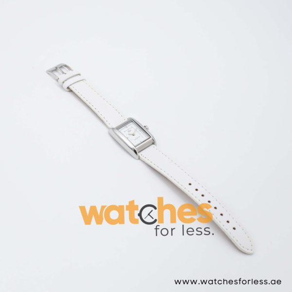 Lacoste Women’s Quartz White Leather Strap White Dial 24mm Watch 2000676