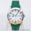 Lacoste Men’s Quartz Green Silicone Strap White Dial 42mm Watch 2010626