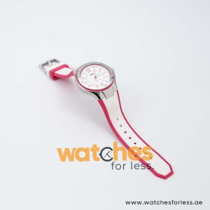 Lacoste Women’s Quartz Pink & White Silicone Strap White Dial 38mm Watch 2000802