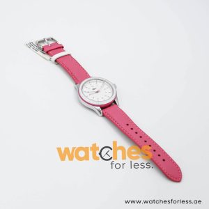 Lacoste Women’s Quartz Pink Leather Strap White Dial 38mm Watch 10310900