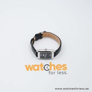 Lacoste Women’s Quartz Black Leather Strap Black Dial 21mm Watch 2000526