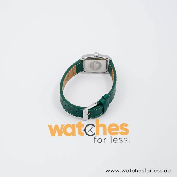 Lacoste Women’s Quartz Green Leather Strap White Dial 24mm Watch 2000639