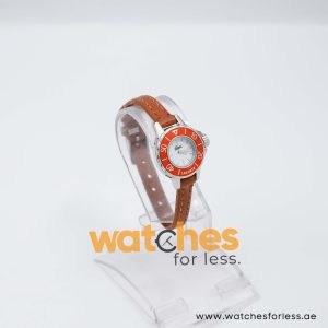 Lacoste Women’s Quartz Brown Leather Strap White Dial 23mm Watch 20039314/1