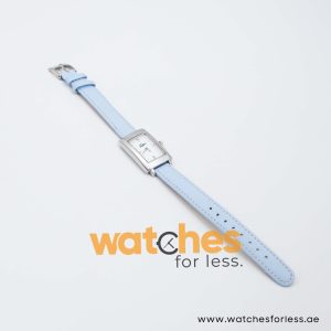 Lacoste Women’s Quartz Sky Blue Leather Strap White Dial 21mm Watch 2000522