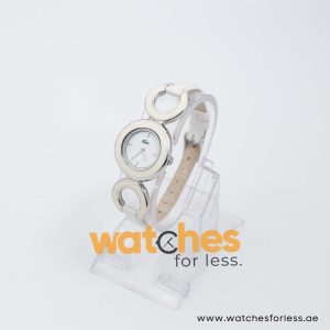 Lacoste Women’s Quartz White Leather Strap White Dial 28mm Watch 2000441