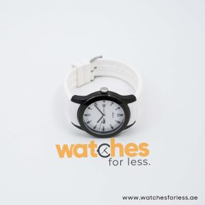 Lacoste Men’s Quartz White Silicone Strap White Dial 42mm Watch 2010674