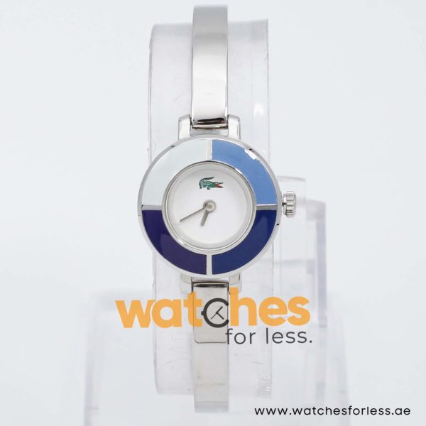 Lacoste Women’s Quartz Silver Stainless Steel White Dial 23mm Watch 2001063