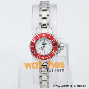 Lacoste Women’s Quartz Silver Stainless Steel White Dial 23mm Watch 20031814