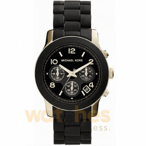 Michael Kors Women’s Quartz Black Silicone & Stainless Steel Black Dial 39mm Watch MK5191 UAE DUBAI AJMAN SHARJAH ABU DHABI RAS AL KHAIMA UMM UL QUWAIN ALAIN FUJAIRAH