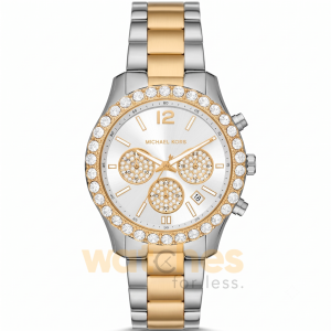 Michael Kors Women’s Quartz Two Tone Stainless Steel White Dial 40mm Watch MK7415 UAE DUBAI AJMAN SHARJAH ABU DHABI RAS AL KHAIMA UMM UL QUWAIN ALAIN FUJAIRAH
