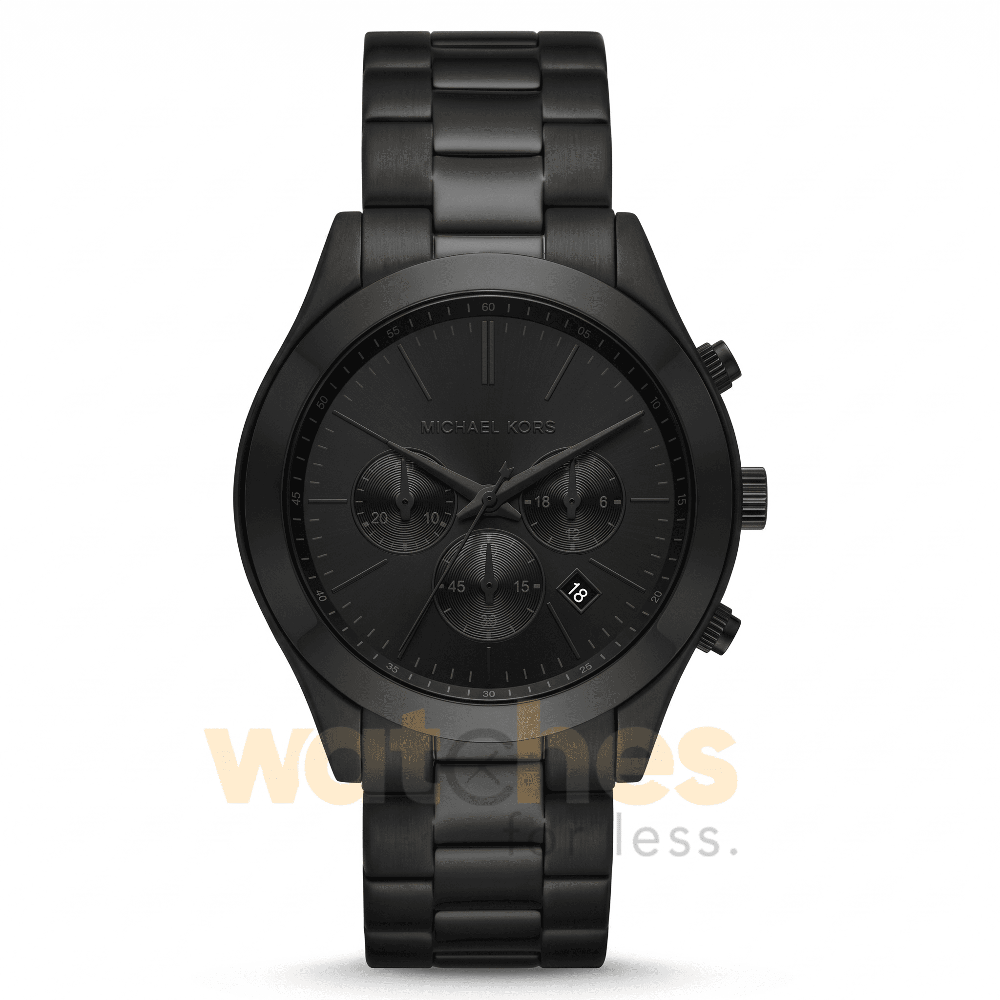 Michael Kors Men’s Quartz Black Stainless Steel Black Dial 44mm Watch MK8919 UAE DUBAI AJMAN SHARJAH ABU DHABI RAS AL KHAIMA UMM UL QUWAIN ALAIN FUJAIRAH