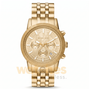 Michael Kors Men’s Quartz Gold Stainless Steel Gold Dial 43mm Watch MK8953