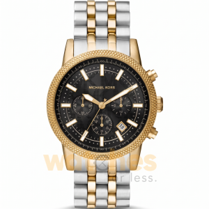 Michael Kors Men’s Quartz Two Tone Stainless Steel Black Dial 43mm Watch MK8954 UAE DUBAI AJMAN SHARJAH ABU DHABI RAS AL KHAIMA UMM UL QUWAIN ALAIN FUJAIRAH