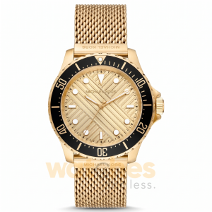 Michael Kors Men’s Quartz Gold Stainless Steel Gold Dial 43mm Watch MK9083 UAE DUBAI AJMAN SHARJAH ABU DHABI RAS AL KHAIMA UMM UL QUWAIN ALAIN FUJAIRAH
