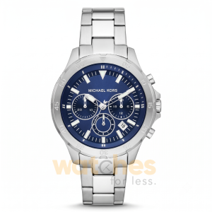 Michael Kors Men’s Quartz Silver Stainless Steel Blue Dial 43mm Watch MK9107 UAE DUBAI AJMAN SHARJAH ABU DHABI RAS AL KHAIMA UMM UL QUWAIN ALAIN FUJAIRAH