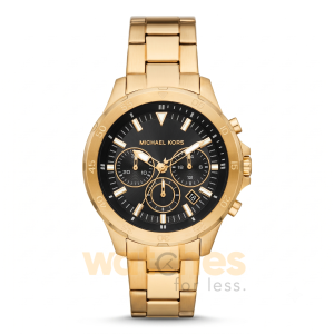 Michael Kors Men’s Quartz Gold Stainless Steel Black Dial 43mm Watch MK9108 UAE DUBAI AJMAN SHARJAH ABU DHABI RAS AL KHAIMA UMM UL QUWAIN ALAIN FUJAIRAH