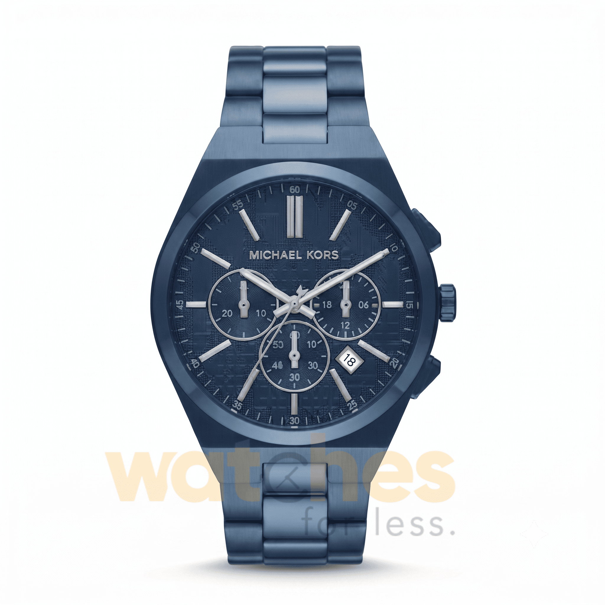 Michael Kors Men’s Quartz Blue Stainless Steel Blue Dial 40mm Watch MK9147