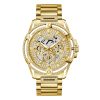 Guess Men’s Quartz Gold Stainless Steel Champagne Dial 48mm Watch GW0497G2 UAE DUBAI AJMAN SHARJAH ABU DHABI RAS AL KHAIMA UMM UL QUWAIN ALAIN FUJAIRAH