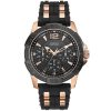 Guess Men’s Quartz Black Silicone Strap Black Dial 43mm Watch W0366G3 UAE DUBAI AJMAN SHARJAH ABU DHABI RAS AL KHAIMA UMM UL QUWAIN ALAIN FUJAIRAH