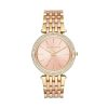 Michael Kors Women’s Quartz Two Tone Stainless Steel Rose Gold Dial 39mm Watch MK3507