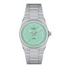 TISSOT PRX Women’s Quartz Swiss Made Silver Stainless Steel Light Green Dial 35mm Watch T137.210.11.091.00 UAE DUBAI AJMAN SHARJAH ABU DHABI RAS AL KHAIMA UMM UL QUWAIN ALAIN FUJAIRAH