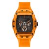 Guess Men’s Quartz Orange Silicone Strap Navy Blue Dial 42mm Watch GW0203G10 UAE DUBAI AJMAN SHARJAH ABU DHABI RAS AL KHAIMA UMM UL QUWAIN ALAIN FUJAIRAH