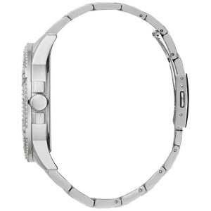 Guess Men’s Quartz Silver Stainless Steel Silver Dial 48mm Watch GW0497G1