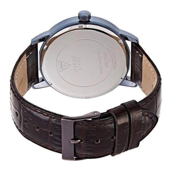 Guess Men’s Quartz Brown Leather Strap Brown Dial 44mm Watch W0870G3 UAE DUBAI AJMAN SHARJAH ABU DHABI RAS AL KHAIMA UMM UL QUWAIN ALAIN FUJAIRAH