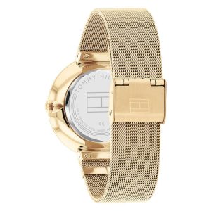 Tommy Hilfiger Women’s Quartz Gold Stainless Steel Gold Dial 40mm Watch 1782539 UAE DUBAI AJMAN SHARJAH ABU DHABI RAS AL KHAIMA UMM UL QUWAIN ALAIN FUJAIRAH