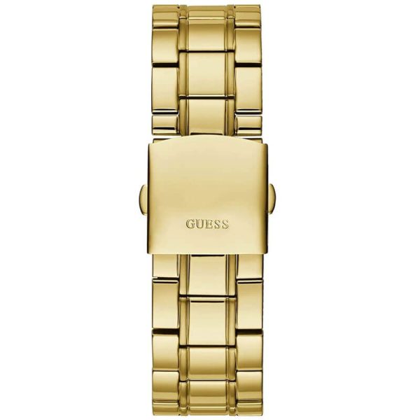 Guess Men’s Quartz Gold Stainless Steel Black Dial 45mm Watch W0379G4 UAE DUBAI AJMAN SHARJAH ABU DHABI RAS AL KHAIMA UMM UL QUWAIN ALAIN FUJAIRAH