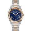 Guess Men’s Quartz Two Tone Stainless Steel Blue Dial 42mm Watch GW0265G12 UAE DUBAI AJMAN SHARJAH ABU DHABI RAS AL KHAIMA UMM UL QUWAIN ALAIN FUJAIRAH