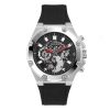 Guess Men’s Quartz Black Silicone Strap Black Dial 46mm Watch GW0334G1 UAE DUBAI AJMAN SHARJAH ABU DHABI RAS AL KHAIMA UMM UL QUWAIN ALAIN FUJAIRAH