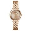 Guess Women’s Quartz Rose Gold Stainless Steel Rose Gold Dial 34mm Watch GW0613L3