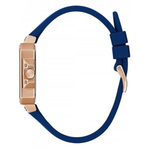 Guess Women’s Quartz Blue Silicone Strap Blue Dial 34mm Watch GW0618L2