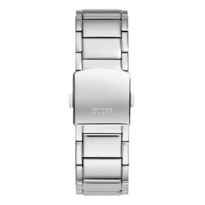 Guess Men’s Quartz Silver Stainless Steel Blue Dial 42mm Watch GW0456G4