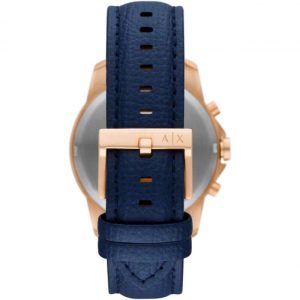 Armani Exchange Men’s Quartz Blue Leather Strap Blue Dial 44mm Watch AX1723 UAE DUBAI AJMAN SHARJAH ABU DHABI RAS AL KHAIMA UMM UL QUWAIN ALAIN FUJAIRAH