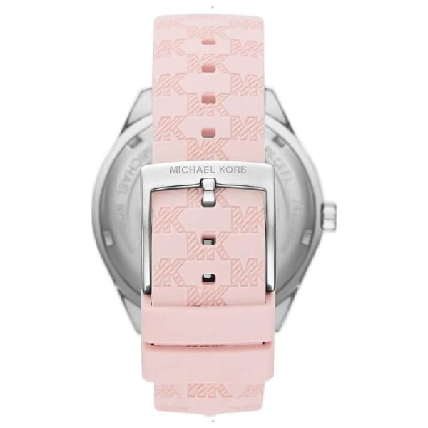 Michael Kors Women’s Quartz Pink Silicone Strap Silver Dial 40mm Watch MK7268 UAE DUBAI AJMAN SHARJAH ABU DHABI RAS AL KHAIMA UMM UL QUWAIN ALAIN FUJAIRAH