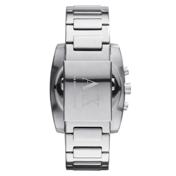 Armani Exchange Men’s Quartz Silver Stainless Steel Silver Dial 40mm Watch AX2254