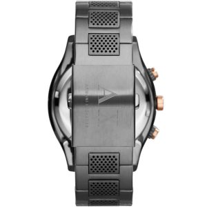 Armani Exchange Men’s Quartz Grey Stainless Steel Grey Dial 45mm Watch AX1603