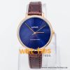 Lorus by Seiko Women’s Quartz Dark Brown Leather Strap Blue Dial 36mm Watch RG214NX9 UAE DUBAI AJMAN SHARJAH ABU DHABI RAS AL KHAIMA UMM UL QUWAIN ALAIN FUJAIRAH