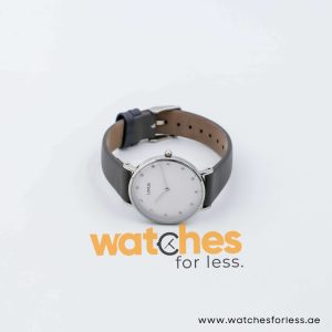 Lorus by Seiko Women’s Quartz Grey Leather Strap White Dial 32mm Watch RM201AX9