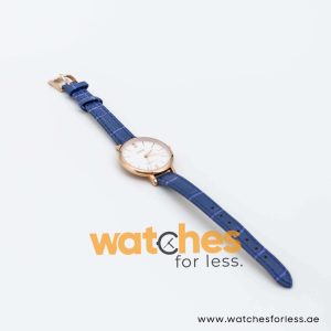 Lorus by Seiko Women’s Quartz Blue Leather Strap White Dial 32mm Watch RG264LX9 UAE DUBAI AJMAN SHARJAH ABU DHABI RAS AL KHAIMA UMM UL QUWAIN ALAIN FUJAIRAH