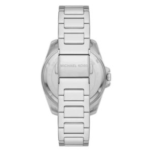 Michael Kors Women’s Quartz Silver Stainless Steel White Dial 36mm Watch MK7263