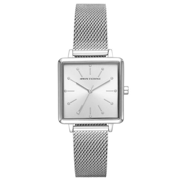 Armani Exchange Women’s Quartz Silver Stainless Steel Silver Dial 30mm Watch AX5800 UAE DUBAI AJMAN SHARJAH ABU DHABI RAS AL KHAIMA UMM UL QUWAIN ALAIN FUJAIRAH