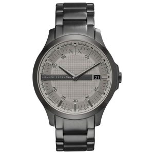 Armani Exchange Men’s Quartz Grey Stainless Steel Grey Dial 46mm Watch AX2194