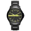 Armani Exchange Men’s Quartz Black Stainless Steel Black Dial 46mm Watch AX2407